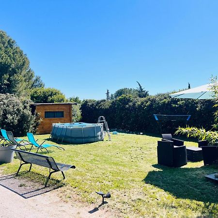 Location T3 Jardin Avec Piscine Villa Mèze Eksteriør billede