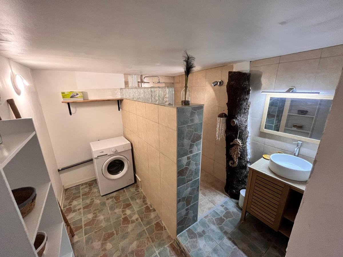 Location T3 Jardin Avec Piscine Villa Mèze Eksteriør billede