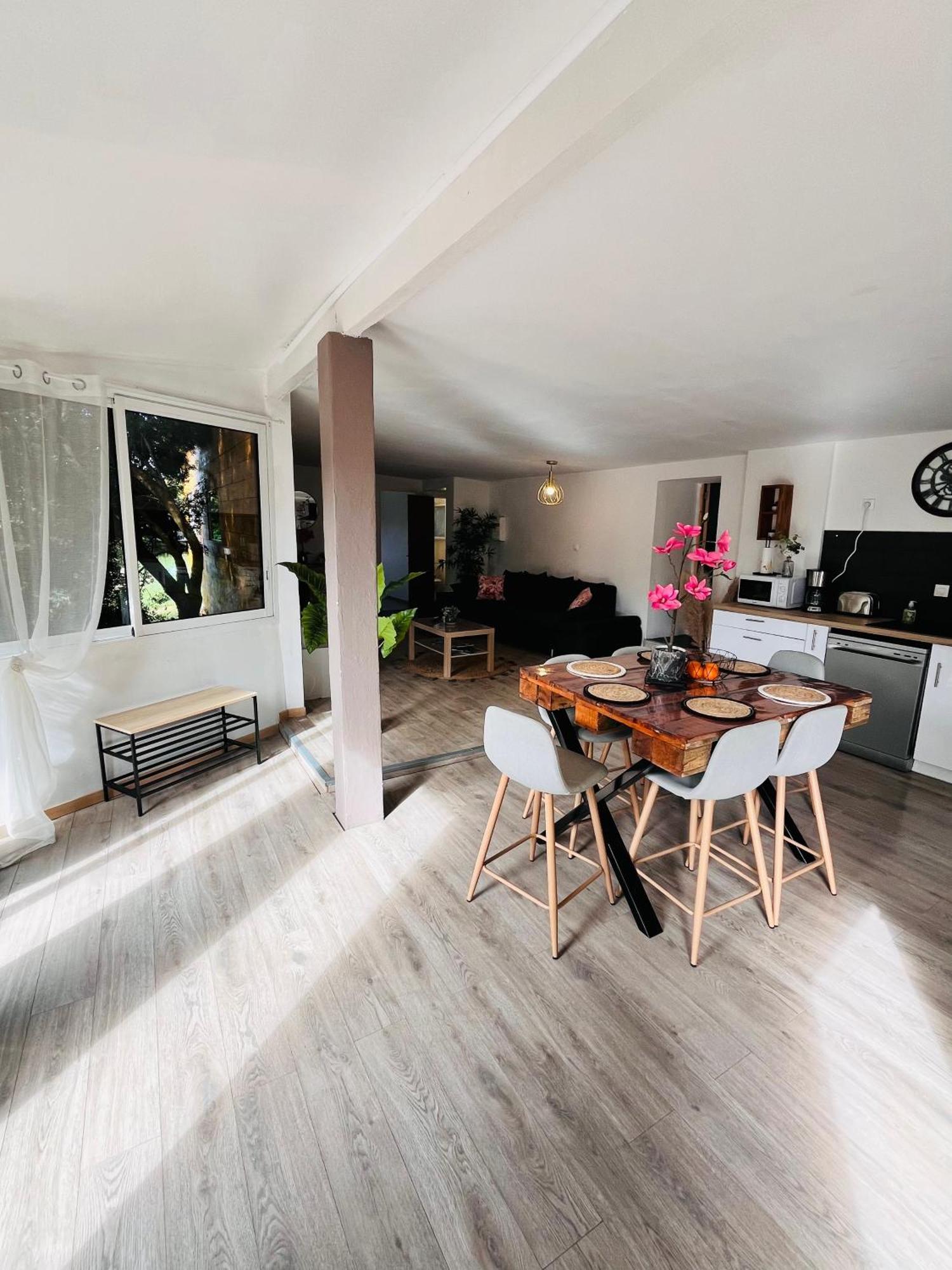 Location T3 Jardin Avec Piscine Villa Mèze Eksteriør billede