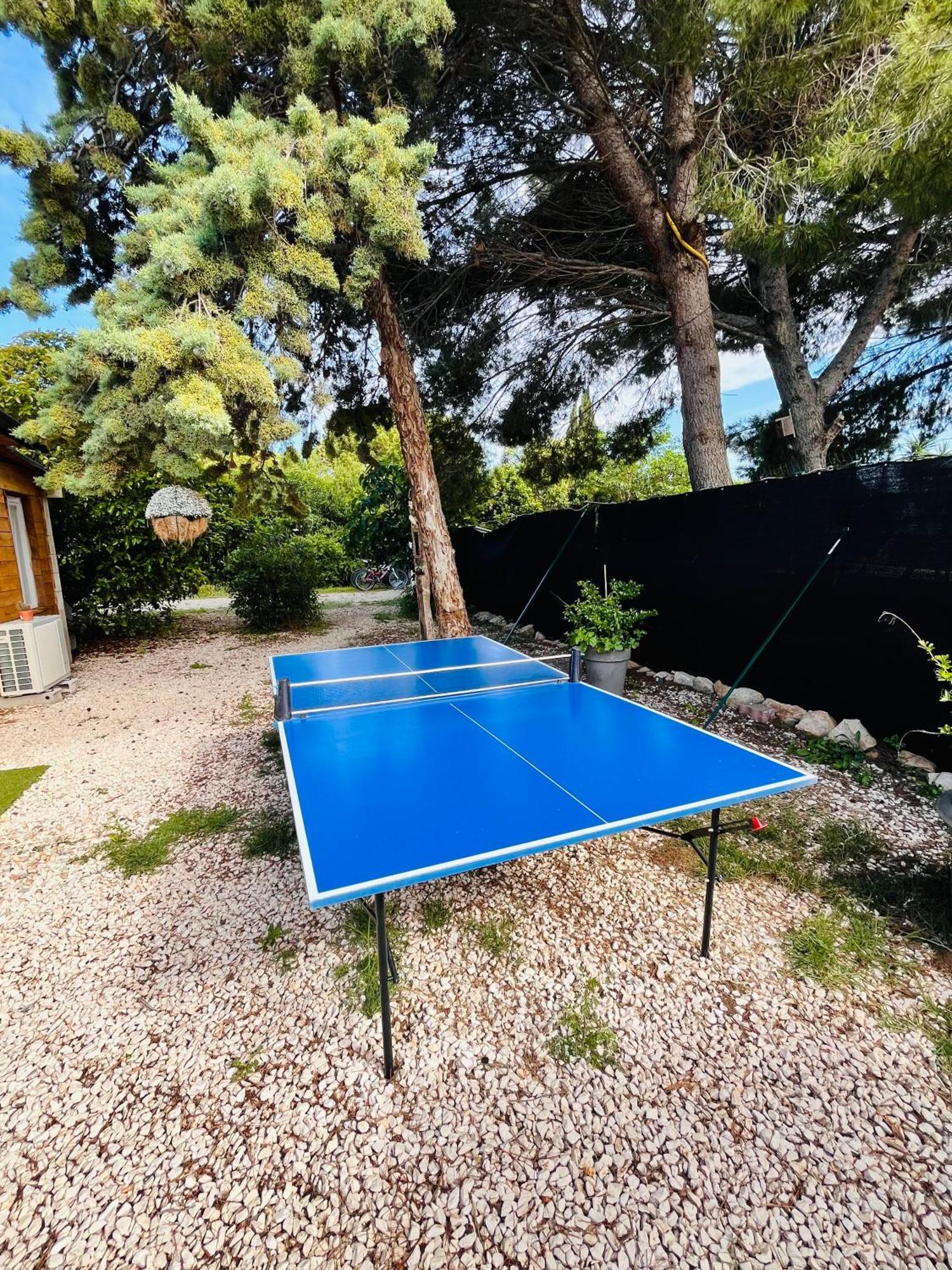 Location T3 Jardin Avec Piscine Villa Mèze Eksteriør billede